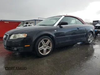 2007 Audi A4 2.0T z VIN WAUAF48H67K025615, wystawiony jako Copart lot #85201894 z przebiegiem 107 967 mil mil oraz Czysty tytuł • Clean title. Historia ofert i sprzedaży dostępna na DreamBid. Obrazek 1.