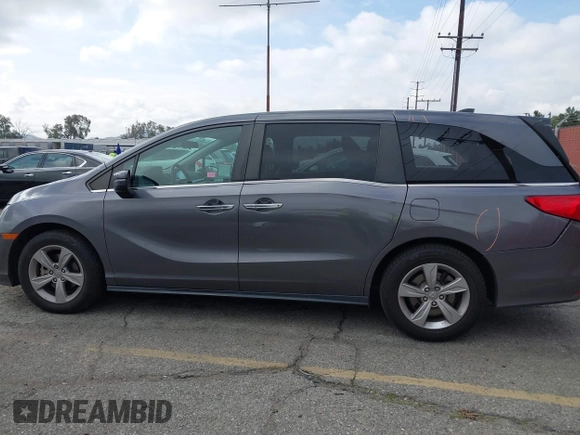 2019 Honda Odyssey EX with VIN 5FNRL6H56KB069085, listed as a IAAI auction lot 41923928 with 96,331 mi miles. Bid and sale history available at carsss.com. Image 15.