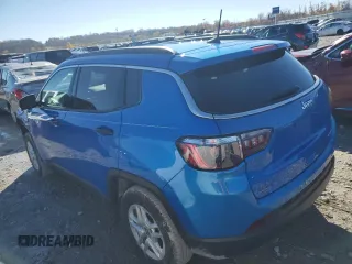 2021 Jeep Compass Sport z VIN 3C4NJCAB9MT573752, wystawiony jako Copart lot #81375004 z przebiegiem 64 735 mil mil oraz Szkoda całkowita • Salvage title. Historia ofert i sprzedaży dostępna na DreamBid. Obrazek 2.