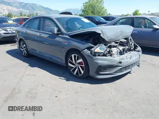 2021 Volkswagen Jetta S with VIN 3VW6T7BU0MM046194, listed as a IAAI auction lot 42374993 with 34,653 mi miles and . Bid and sale history available at DreamBid. Image 1.
