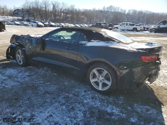 2017 Chevrolet Camaro 2LT with VIN 1G1FD3DX6H0120378, listed as a Copart auction lot 89099855 with 80,884 mi miles and Salvage Title. Bid and sale history available at carsss.com. Image 2.