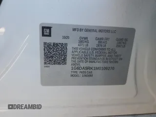 2021 Cadillac CT4 Luxury z VIN 1G6DA5RK1M0109270, wystawiony jako Copart lot #85874144 z przebiegiem 79 067 mil mil oraz Szkoda całkowita • Salvage title. Historia ofert i sprzedaży dostępna na DreamBid. Obrazek 15.