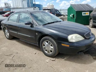 2004 Mercury Sable LS Premium with VIN 1MEHM55S04G604481, listed as a Copart auction lot 61749854 with 153,001 mi miles and Non Repairable. Bid and sale history available at carsss.com. Image 4.