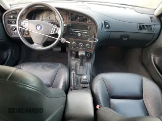 2008 Saab 9-5 with VIN YS3ED59G483508014, listed as a Copart auction lot 77747654 with 125,905 mi miles and Salvage Title. Bid and sale history available at carsss.com. Image 8.
