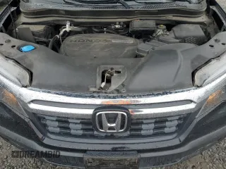 2017 Honda Ridgeline RTL with VIN 5FPYK3F51HB012972, listed as a Copart auction lot 58789565 with 135,725 mi miles and Salvage title. Bid and sale history available at DreamBid. Image 11.