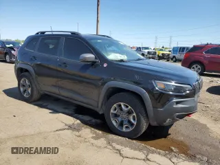2019 Jeep Cherokee Trailhawk с VIN 1C4PJMBX8KD363445, выставлен на аукционе Copart как лот 56057015 с пробегом 86 188 миль миль и Чистый • Clean title. История ставок и продаж доступна на DreamBid. Изображение 4.
