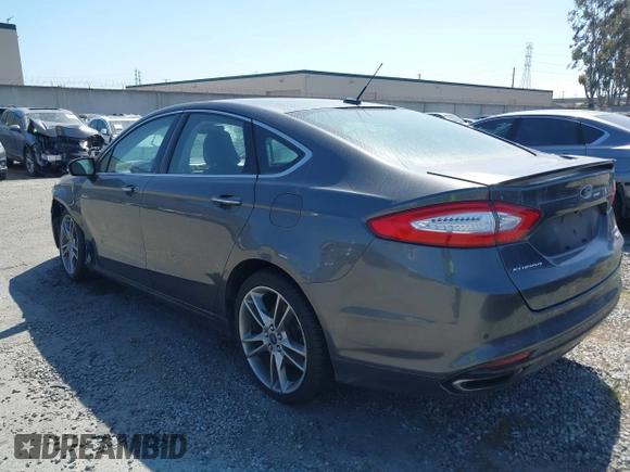 2015 Ford Fusion Titanium with VIN 3FA6P0D99FR258028, listed as a IAAI auction lot 41700630 with 82,084 mi miles. Bid and sale history available at carsss.com. Image 3.