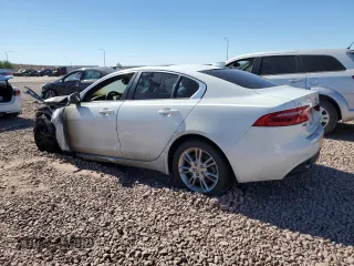 2018 Jaguar XE 25t Premium with VIN SAJAD4FX1JCP25550, listed as a Copart auction lot 78917384 with 0 mi miles and Salvage Title. Bid and sale history available at carsss.com. Image 2.