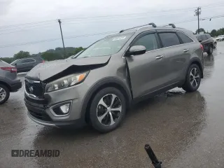 2016 Kia Sorento EX with VIN 5XYPH4A5XGG127299, listed as a Copart auction lot 58931235 with 113,561 mi miles and Salvage title. Bid and sale history available at DreamBid. Image 1.