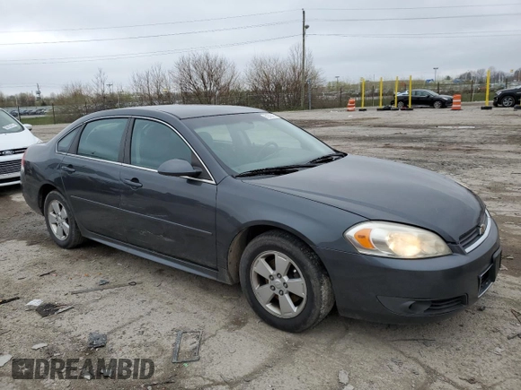 2011 Chevrolet Impala LT Fleet with VIN 2G1WG5EK5B1108899, listed as a Copart auction lot 51240405 with 288,663 mi miles and Clean Title. Bid and sale history available at DreamBid. Image 4.