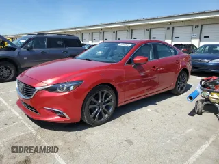 2017 Mazda 6 Grand Touring с VIN JM1GL1W57H1146187, выставлен на аукционе Copart как лот 54343945 с пробегом 85 061 миль миль и Списание • Salvage title. История ставок и продаж доступна на DreamBid. Изображение 1.