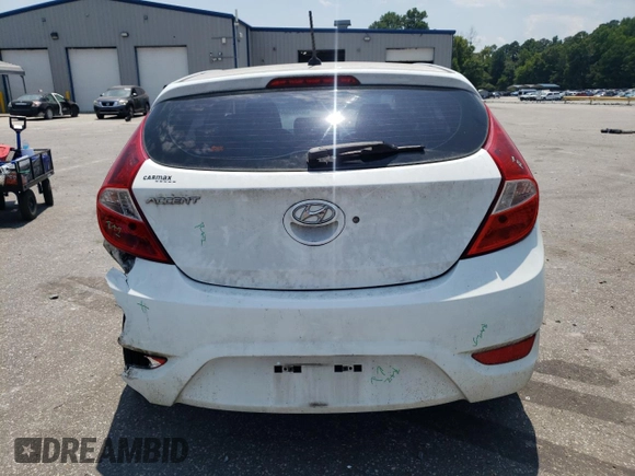 2012 Hyundai Accent GS with VIN KMHCT5AE9CU040856, listed as a Copart auction lot 59823684 with 147,947 mi miles and Non repairable. Bid and sale history available at DreamBid. Image 6.