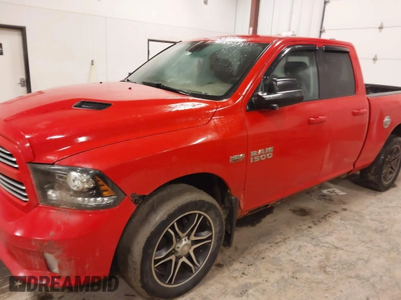 2013 Ram 1500 Sport with VIN 1C6RR7HT7DS516541, listed as a IAAI auction lot 41663993 with 176,831 mi miles and . Bid and sale history available at DreamBid. Image 2.