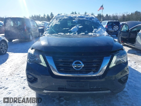 2017 Nissan Pathfinder S with VIN 5N1DR2MM5HC679687, listed as a IAAI auction lot 41574249 with 150,615 mi miles and . Bid and sale history available at DreamBid. Image 13.