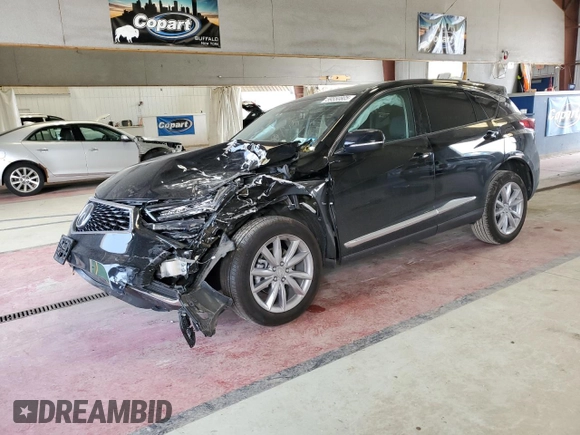 2024 Acura RDX with VIN 5J8TC2H34RL041016, listed as a Copart auction lot 59550805 with 8,535 mi miles and Salvage title. Bid and sale history available at DreamBid. Image 1.