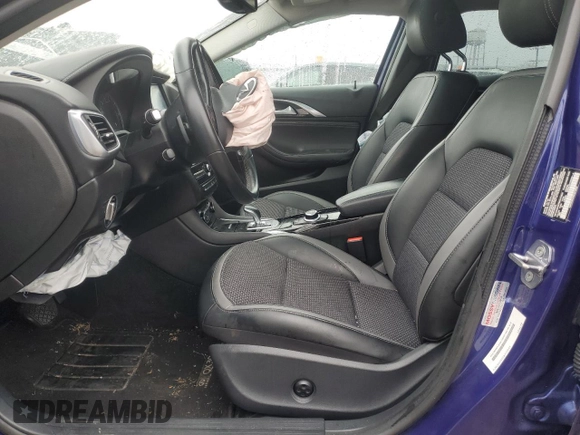 2019 Infiniti QX30 Luxe with VIN SJKCH5CP6KA010845, listed as a Copart auction lot 86370424 with 43,741 mi miles and Salvage title. Bid and sale history available at DreamBid. Image 7.