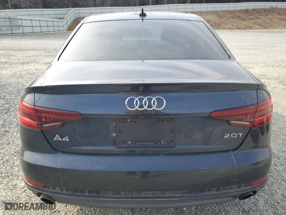 2018 Audi A4 Premium with VIN WAUKMAF43JA061865, listed as a Copart auction lot 48929195 with 122,084 mi miles and Salvage Title. Bid and sale history available at carsss.com. Image 6.