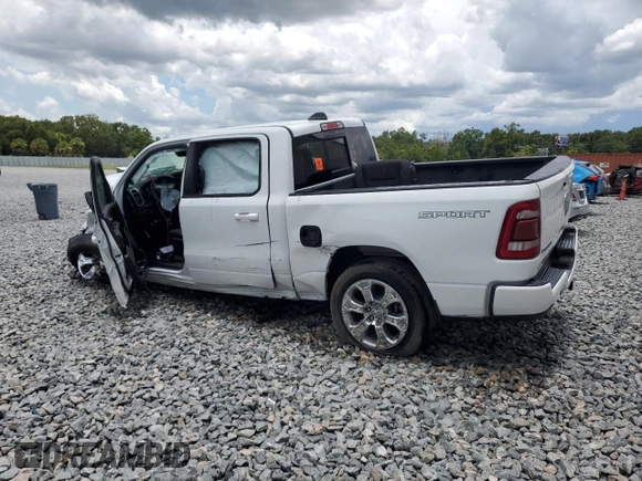 2020 Ram 1500 Lone Star with VIN 1C6RREFM8LN202507, listed as a Copart auction lot 62571605 with Not provided miles and Non repairable. Bid and sale history available at DreamBid. Image 2.