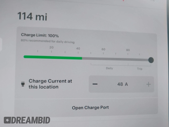 2019 Tesla Model 3 Long Range with VIN 5YJ3E1EBXKF512710, listed as a IAAI auction lot 42063737 with 90,721 mi miles and . Bid and sale history available at DreamBid. Image 18.