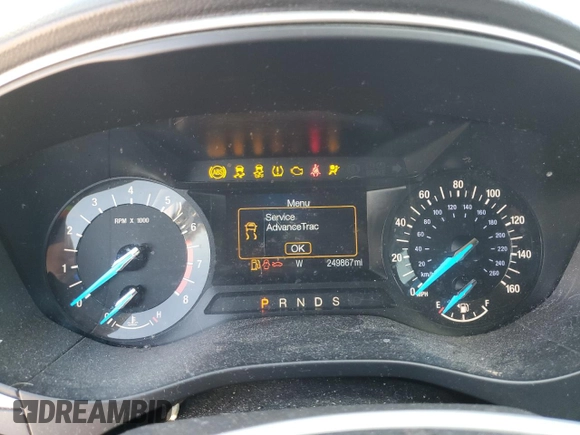 2015 Ford Fusion SE with VIN 1FA6P0H72F5130225, listed as a Copart auction lot 48493425 with 249,867 mi miles and Clean Title. Bid and sale history available at carsss.com. Image 9.