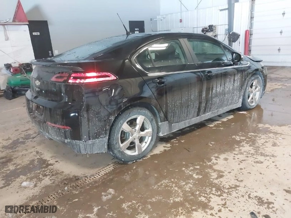 2012 Chevrolet Volt with VIN 1G1RB6E46CU104448, listed as a IAAI auction lot 41609727 with 95,015 mi miles. Bid and sale history available at carsss.com. Image 4.