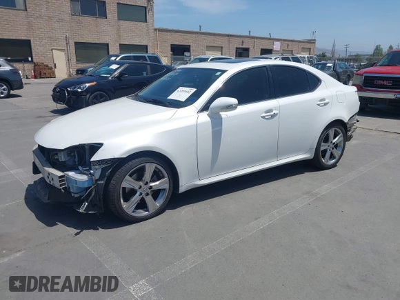 2013 Lexus IS 250 z VIN JTHBF5C22D5192255, wystawiony jako IAAI lot #42283602 z przebiegiem 178 337 mil mil oraz . Historia ofert i sprzedaży dostępna na DreamBid. Obrazek 2.
