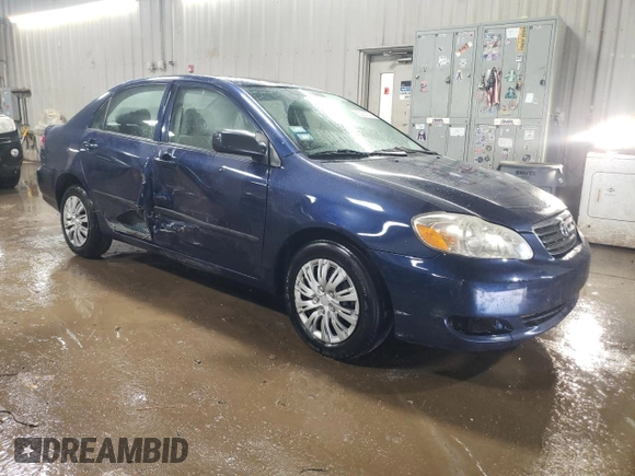 2008 Toyota Corolla CE with VIN 1NXBR32E38Z015519, listed as a Copart auction lot 52501595 with 164,796 mi miles and Salvage Title. Bid and sale history available at DreamBid. Image 4.
