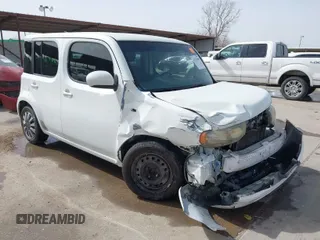 2009 Nissan Cube 1.8 SL with VIN JN8AZ28R39T125924, listed as a IAAI auction lot 41742098 with 168,849 mi miles. Bid and sale history available at carsss.com. Image 1.