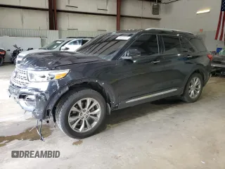 2022 Ford Explorer Limited with VIN 1FMSK7FH8NGA56609, listed as a Copart auction lot 56428135 with 59,928 mi miles and Salvage title. Bid and sale history available at DreamBid. Image 1.
