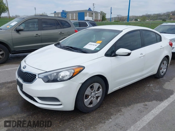 2015 Kia Forte LX with VIN KNAFX4A69F5421840, listed as a IAAI auction lot 42019236 with 147,847 mi miles. Bid and sale history available at carsss.com. Image 17.