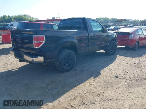 2009 Ford F-150 XL with VIN 1FTRF12W69KC35212, listed as a IAAI auction lot 42225362 with 214,298 mi miles and . Bid and sale history available at carsss.com. Image 4.