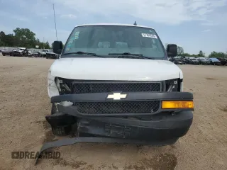 2018 Chevrolet Express Passenger LS with VIN 1GAWGEFG0J1212151, listed as a Copart auction lot 57289585 with 138,956 mi miles and Salvage title. Bid and sale history available at DreamBid. Image 5.