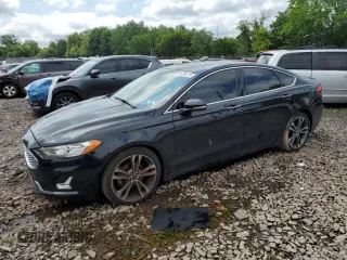 2020 Ford Fusion Titanium with VIN 3FA6P0D91LR204556, listed as a Copart auction lot 64294215 with 43,679 mi miles and Salvage title. Bid and sale history available at DreamBid. Image 1.