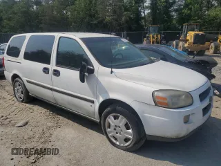 2007 Chevrolet Uplander LS Fleet with VIN 1GNDV23107D181601, listed as a Copart auction lot 63885724 with 226,236 mi miles and Non Repairable. Bid and sale history available at DreamBid. Image 4.