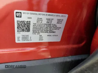 2024 GMC Terrain SLE z VIN 3GKALTEGXRL310583, wystawiony jako Copart lot #62014655 z przebiegiem 26 730 mil mil oraz Szkoda całkowita • Salvage title. Historia ofert i sprzedaży dostępna na DreamBid. Obrazek 12.