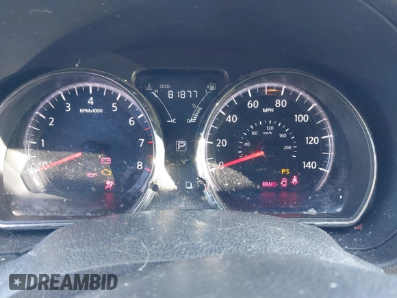 2016 Nissan Versa SV with VIN 3N1CN7AP7GL871805, listed as a IAAI auction lot 41562934 with 81,877 mi miles and . Bid and sale history available at DreamBid. Image 7.