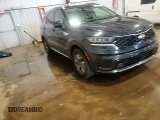2021 Kia Sorento EX with VIN KNDRH4LG1M5045196, listed as a Copart auction lot 56785305 with 37,876 mi miles and Salvage title. Bid and sale history available at DreamBid. Image 14.