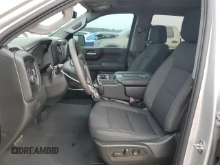 2022 Chevrolet Silverado 1500 Custom with VIN 1GCPABEK8NZ564404, listed as a Copart auction lot 47137815 with 24,760 mi miles and Salvage Title. Bid and sale history available at DreamBid. Image 7.