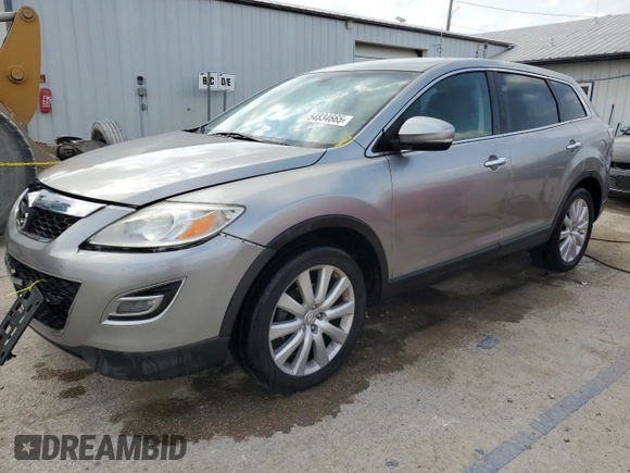 2010 Mazda CX-9 Grand Touring z VIN JM3TB3MA2A0210779, wystawiony jako Copart lot #54834665 z przebiegiem 164 358 mil mil oraz Szkoda całkowita • Salvage title. Historia ofert i sprzedaży dostępna na DreamBid. Obrazek 1.
