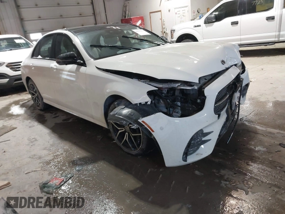 2023 Mercedes-Benz E 350 with VIN W1KZF8EBXPB109780, listed as a IAAI auction lot 41602205 with 23,079 mi miles and . Bid and sale history available at DreamBid. Image 1.