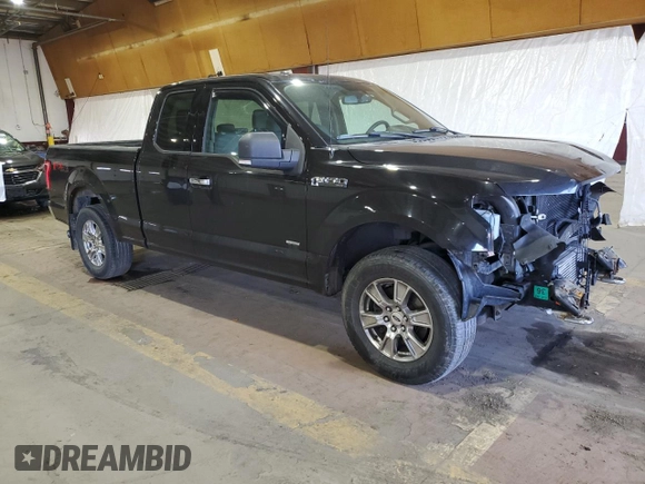 2015 Ford F-150 XLT with VIN 1FTEX1EP3FKF19327, listed as a Copart auction lot 49211005 with 196,822 mi miles and Salvage Title. Bid and sale history available at carsss.com. Image 4.