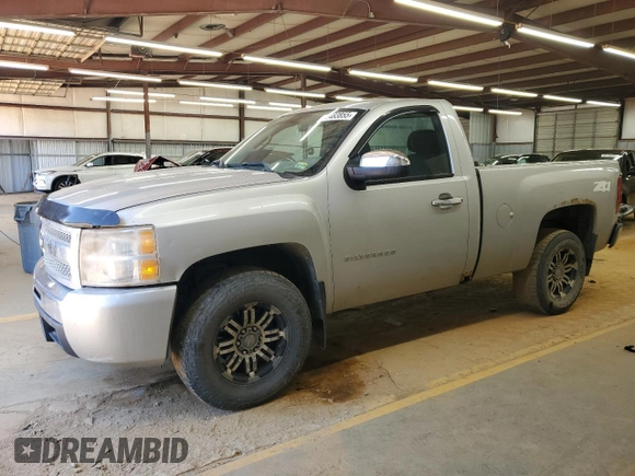 2011 Chevrolet Silverado 1500 Work Truck with VIN 1GCNKPEX7BZ386509, listed as a Copart auction lot 52483855 with 199,100 mi miles and Salvage Title. Bid and sale history available at DreamBid. Image 1.