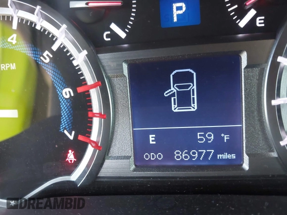 2017 Toyota 4Runner SR5 with VIN JTEBU5JR7H5443635, listed as a IAAI auction lot 42328314 with 86,977 mi miles and . Bid and sale history available at DreamBid. Image 15.