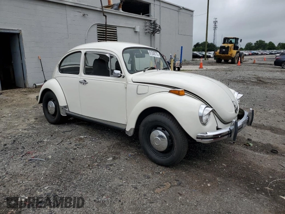 1972 Volkswagen Beetle with VIN 1122267969, listed as a Copart auction lot 61248775 with 39,057 mi miles and Salvage title. Bid and sale history available at DreamBid. Image 4.