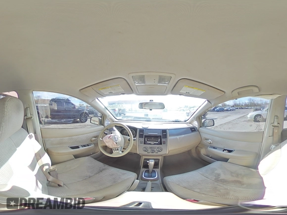 2007 Nissan Versa SL with VIN 3N1BC11E57L445561, listed as a Copart auction lot 53709695 with 143,925 mi miles and Salvage title. Bid and sale history available at DreamBid. Image 15.