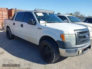 2013 Ford F-150 XL with VIN 1FTFW1CF4DKE54616, listed as a IAAI auction lot 41484839 with 266,569 mi miles. Bid and sale history available at carsss.com. Image 1.