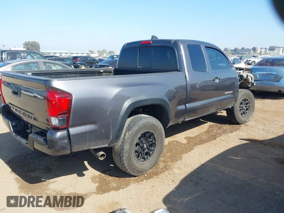 2022 Toyota Tacoma SR with VIN 3TYRX5GN3NT066696, listed as a IAAI auction lot 42514462 with 35,687 mi miles and . Bid and sale history available at DreamBid. Image 4.