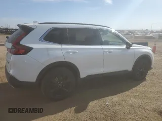 2025 Honda CR-V Sport Touring with VIN 7FARS6H9XSE072128, listed as a Copart auction lot 52966285 with 2,386 mi miles and Salvage Title. Bid and sale history available at DreamBid. Image 3.