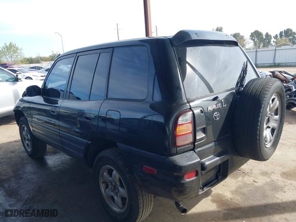 1999 Toyota RAV4 with VIN JT3HP10V8X7122921, listed as a IAAI auction lot 41851777 with 158,226 mi miles. Bid and sale history available at carsss.com. Image 3.
