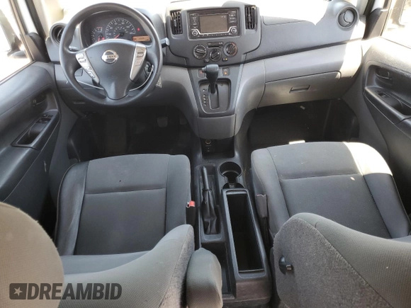 2018 Nissan NV200 SV with VIN 3N6CM0KN3JK693647, listed as a Copart auction lot 57808615 with 112,839 mi miles and Salvage title. Bid and sale history available at DreamBid. Image 8.
